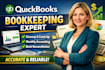 do quickbooks bookkeeping, cleanup, and monthly accounting