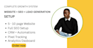 design a professional website with SEO and lead generation