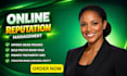 fix online reputation ORM reverse SEO remove bad links defamation remove mugshot