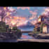 draw anime background, 2d environment, landscape