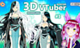 create 3d vtuber model vroid 3d character design and vtuber rigging vrchat