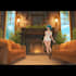 draw anime style background art illustration for vtuber stream