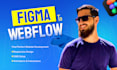 design and develop a pixel perfect webflow website