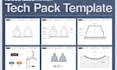 create professional streetwear tech pack for clothing brands