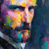 draw a digital abstract art illustration