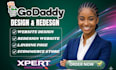 godaddy website design godaddy website redesign develop godaddy website design