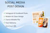 design professional social media posts
