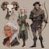 dnd character art and dnd character art