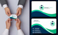 design clickable digital business card and physical card