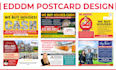 design eddm postcard or direct mail postcard