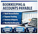 do bookkeeping reconciliations and accounts payable and receivable