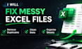 clean and fix messy excel spreadsheets