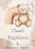 design elegant and sweet baptism invitations for boy or girls