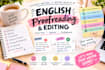 proofread and fix your english writing fast and professionally