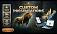 create custom business, educational and tech presentation