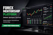 design forex mentorship website with trading dashboard and client portal