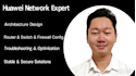 become huawei network engineer design network architecture and debugging
