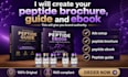 create peptide brochure and peptide guide