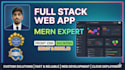 build scalable custom full stack web app using react node js mern stack