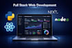 be your full stack web developer in react next js and python