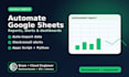 automate google sheets reports, alerts, dashboards and apis