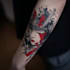 make a traditional japanese irezumi tattoo