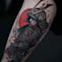 make a traditional japanese irezumi tattoo