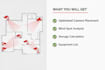 design professional cctv camera layout and security system plan