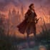 make a character illustration in a fantasy world
