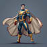 superhero character for comics