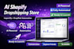 setup create shopify dropshipping platform via importify dropified ai dropship