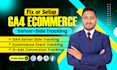 ga4 ecommerce server side tracking and google ads conversion tracking via GTM