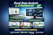 analyze, clean, and visualize data in excel