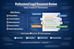 review and improve your legal documents professionally