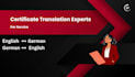 translate german visa and immigration documents professionally