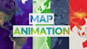 map animation google earth geolayers 3d route travel video documentary