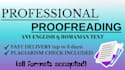 proofread english and romanian texts