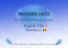 proofread english and romanian texts