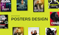 do premium promotional poster design