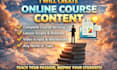 create online course content