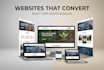 develop a custom conversion focused website