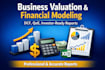 provide expert business valuation, dcf analysis, and financial modeling
