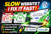 speed up your wordpress website and fix slow loading issues