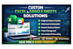custom excel budget spreadsheet annual finance google sheets csv tracker