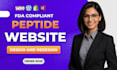 build fda compliant peptide website woocommerce peptide website research peptide