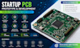 design startup pcb prototype, schematic, pcb layout and manufacturing files