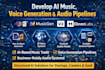 develop ai music, audio models, voice generation pipelines, ai music generator