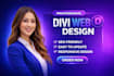be your divi expert for divi wordpress website, divi website design
