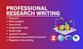 write business research, case study analysis, proposal reports, summary projects