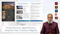 design brochures, pamphlets, flyers and PDF